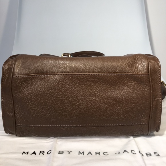 NWT Marc by Marc Jacobs Large Leather Side Pockets Satchel - Picture 5 of 7